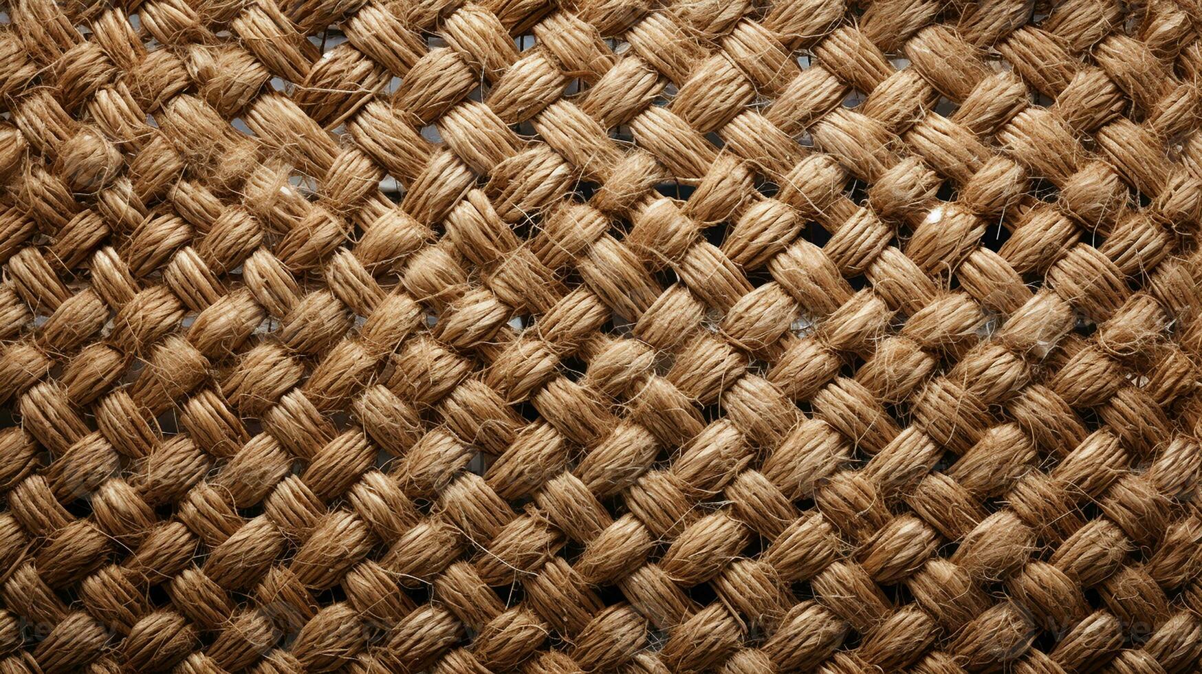 detalhado tecido tecido textura fundo com uma malha padronizar. generativo ai foto