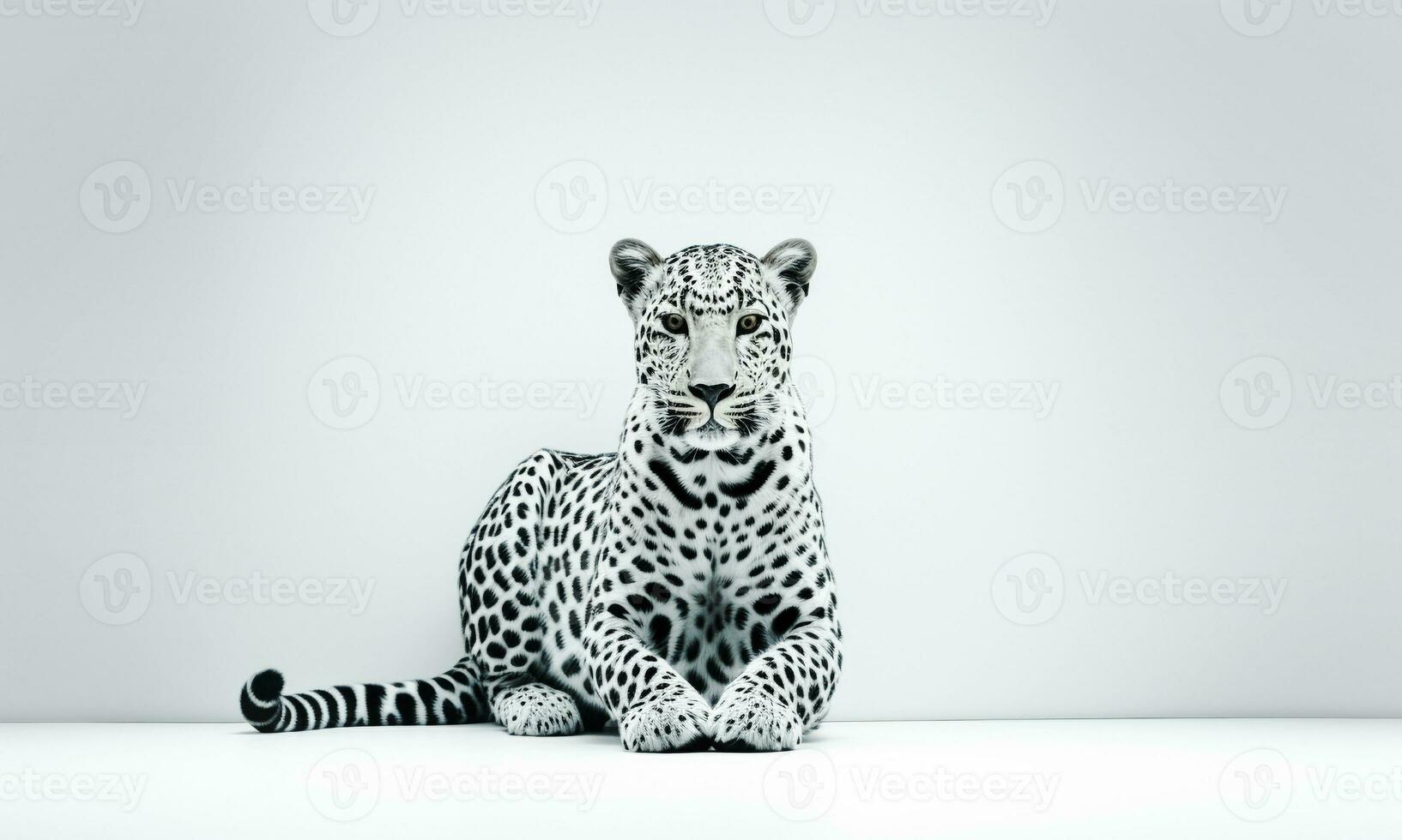 animal mundo em uma mínimo fundo, leopardo. ai gerado. livre foto. foto