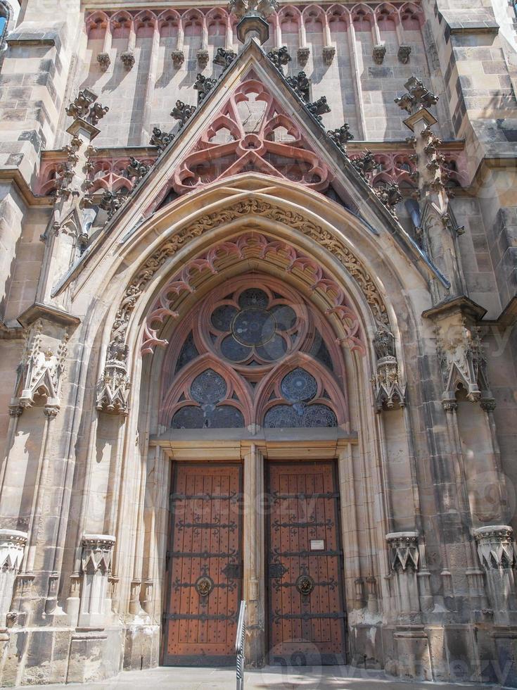 igreja thomaskirche em leipzig foto