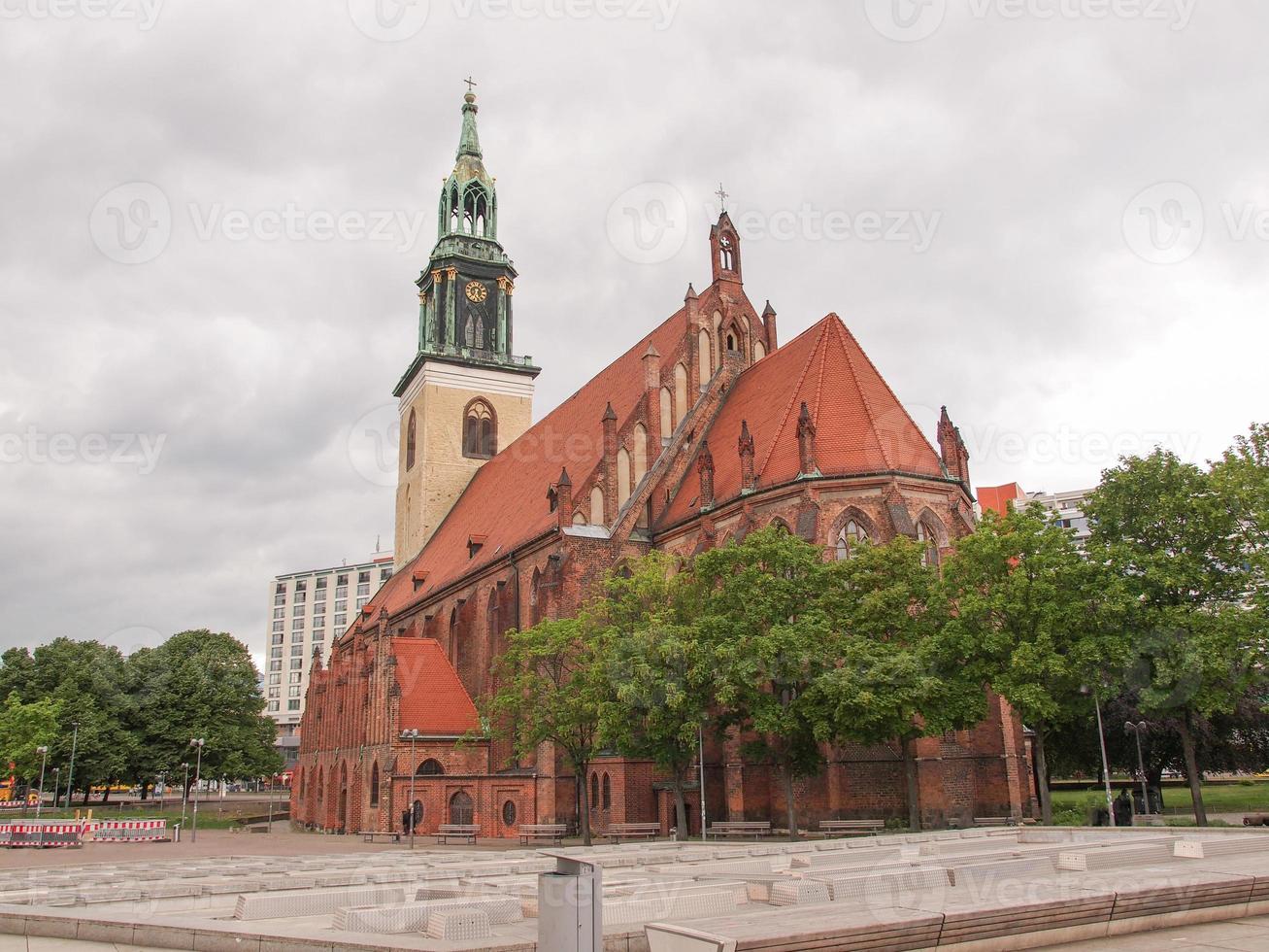 marienkirche em berlim foto