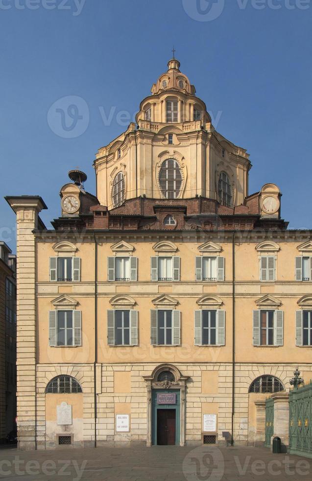 igreja de san lorenzo, turin foto