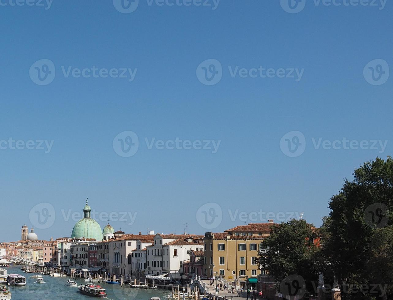 vista de veneza foto