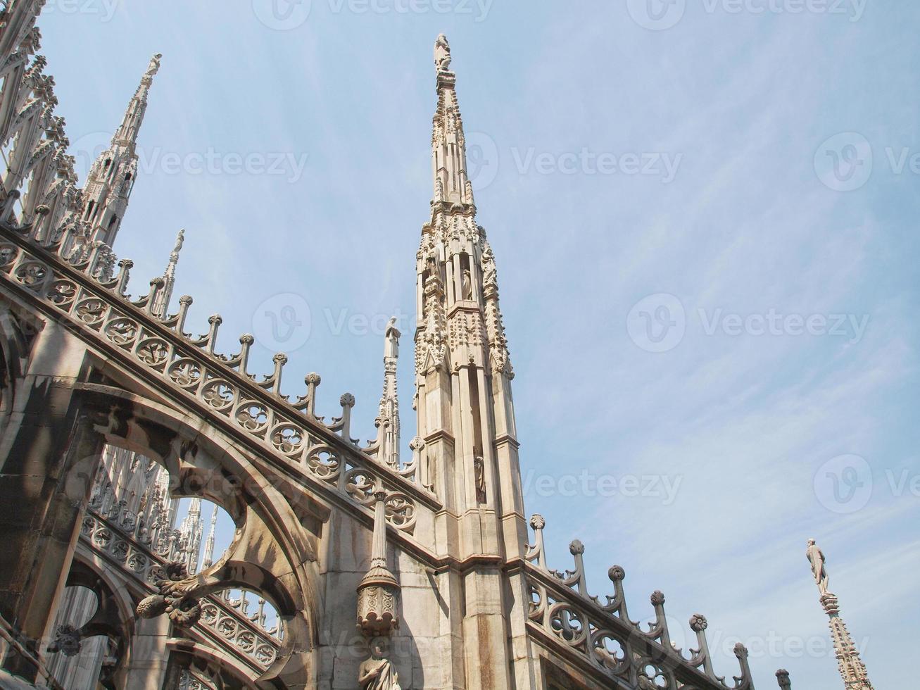 catedral duomo di milano milão foto