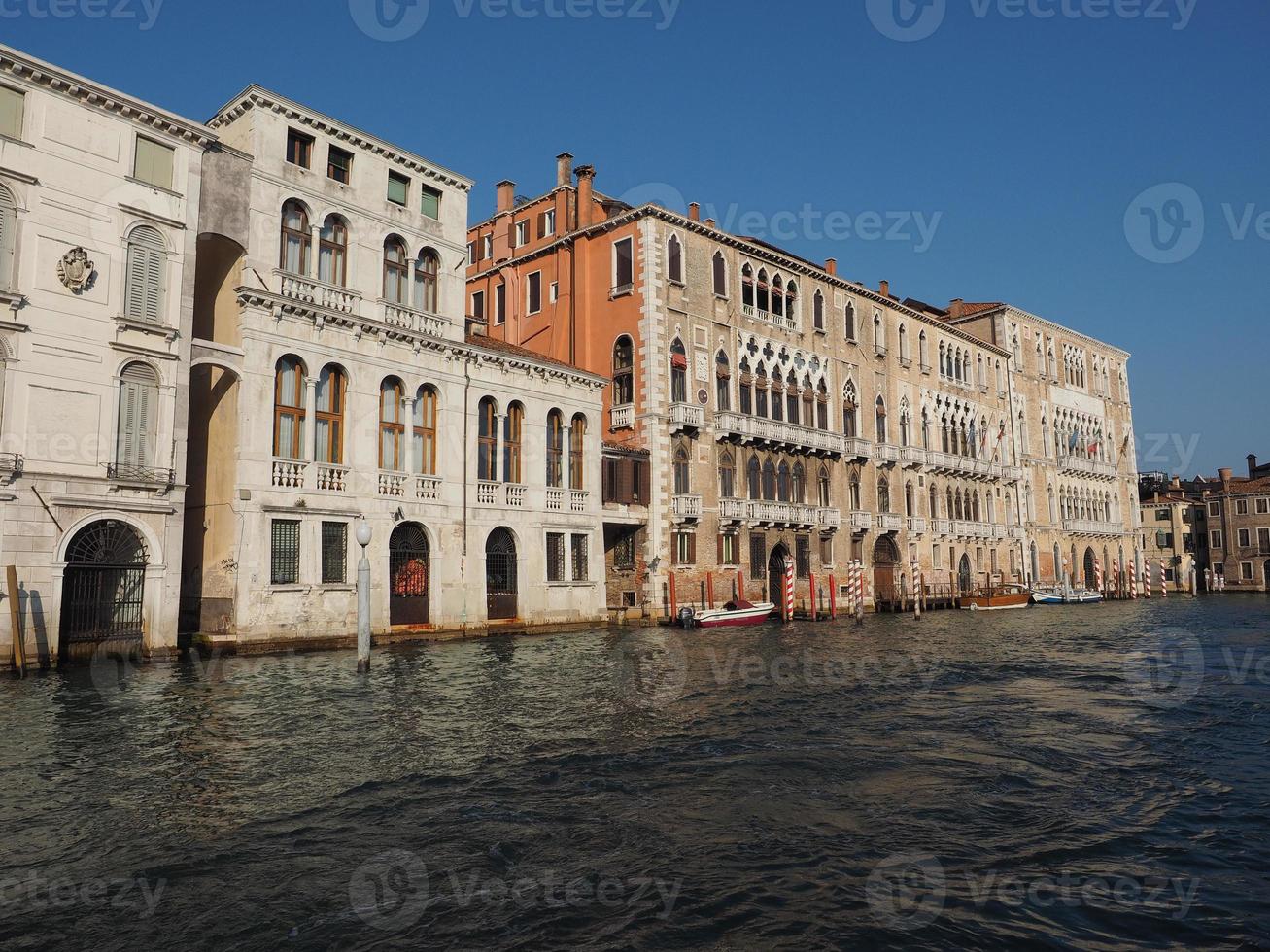 Canal Grande em Veneza foto
