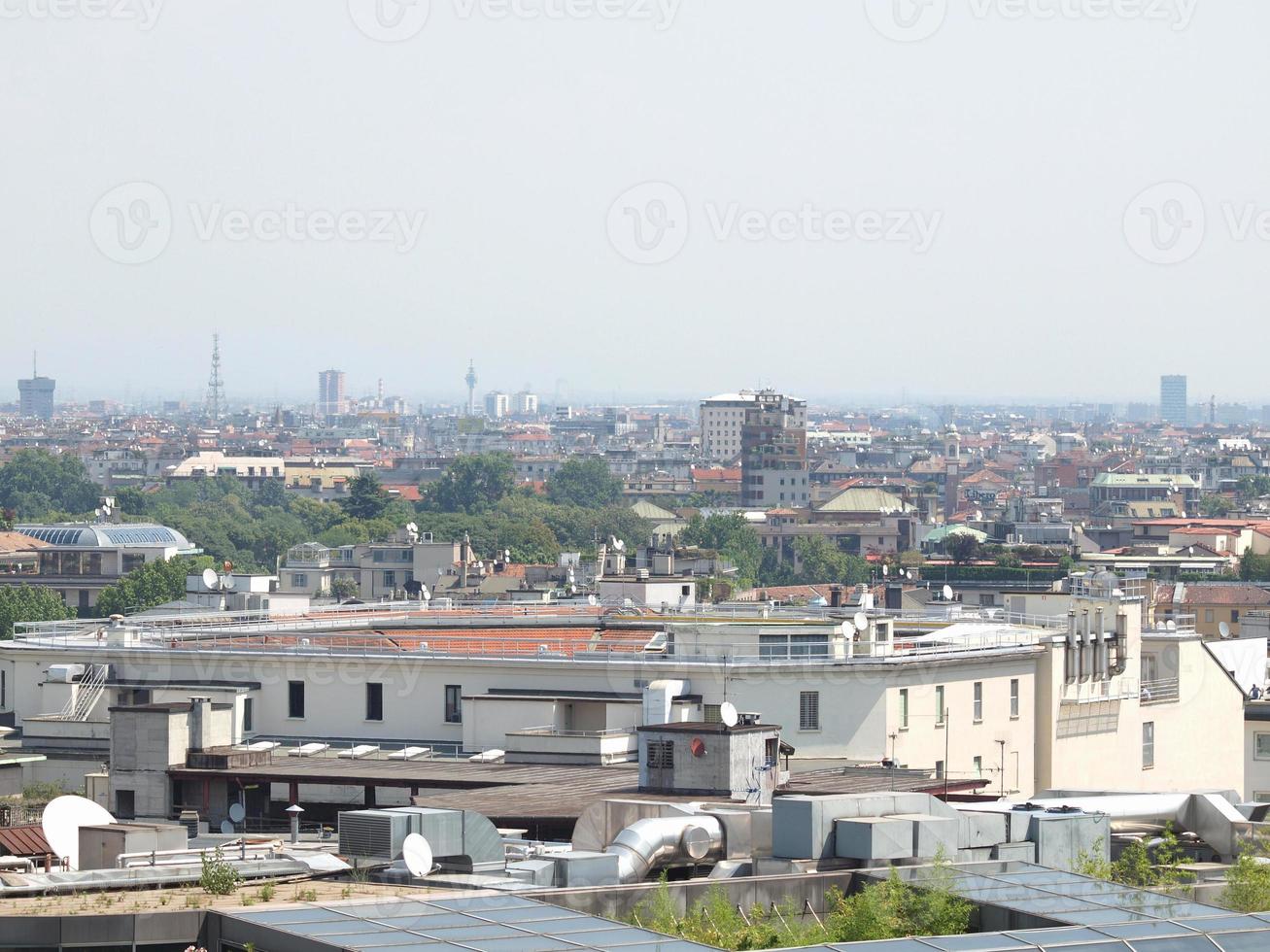 vista de milão foto