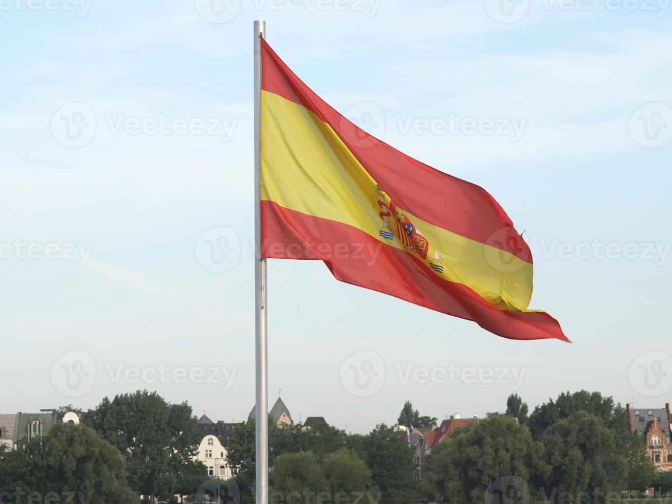 bandeira da espanha foto