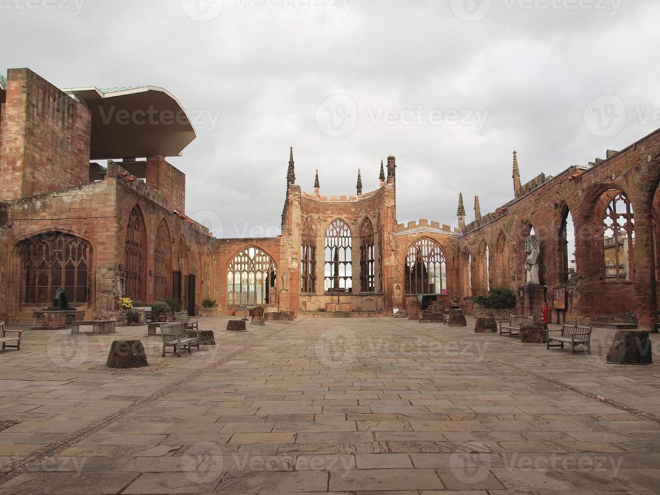 ruínas da catedral de Coventry foto