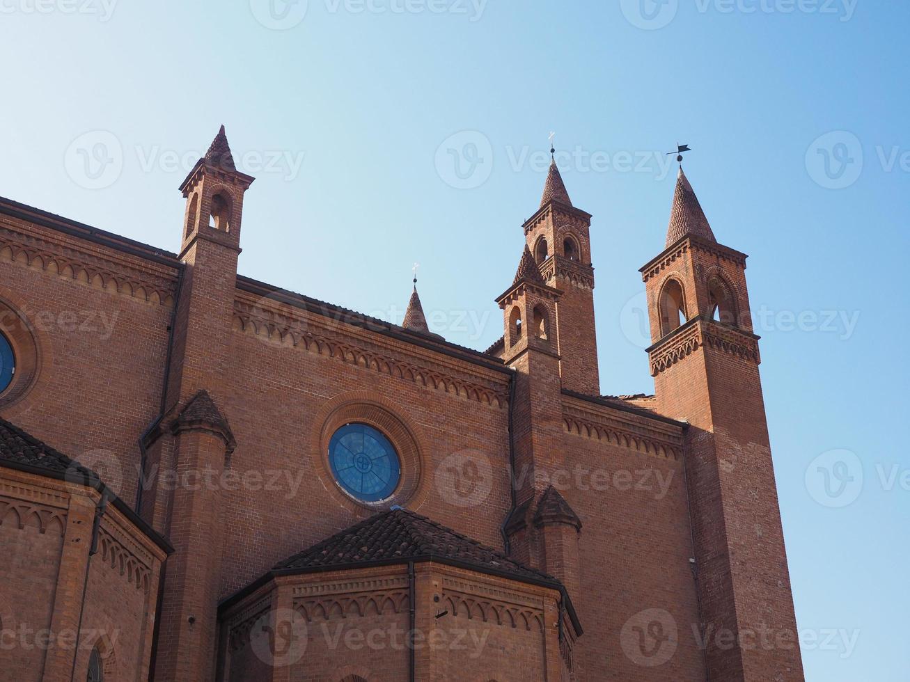 catedral de san lorenzo em alba foto