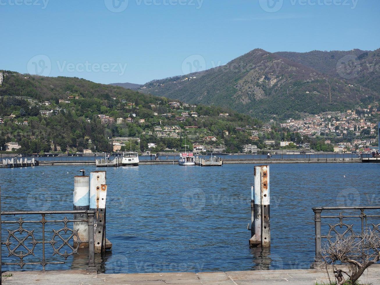 vista do lago como foto