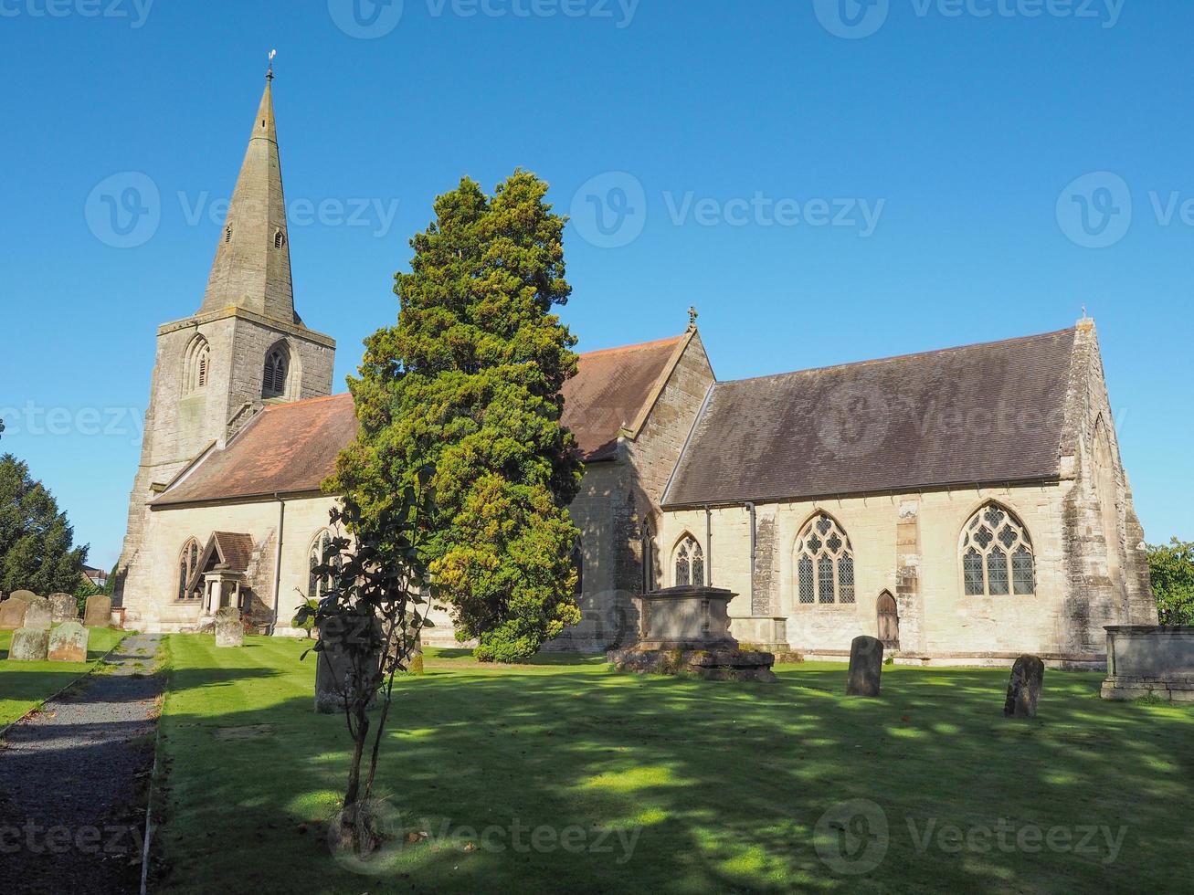 igreja de santa maria madalena em tanworth em arden foto