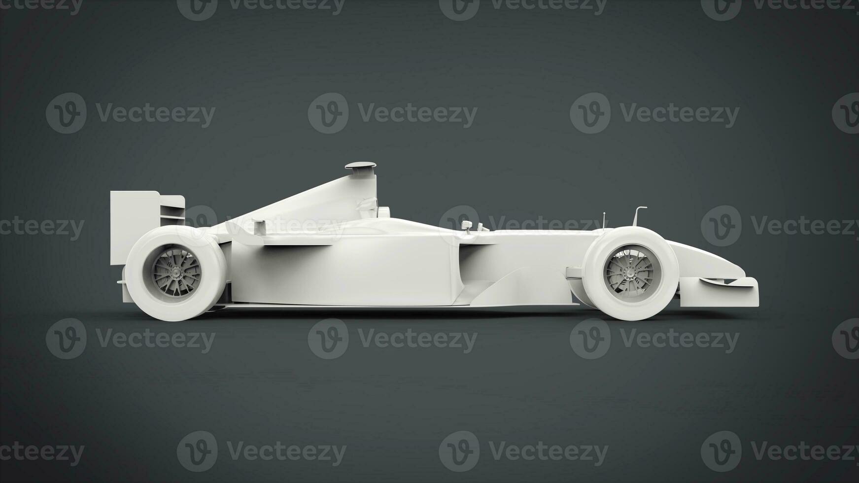 branco modelo Fórmula corrida carro foto