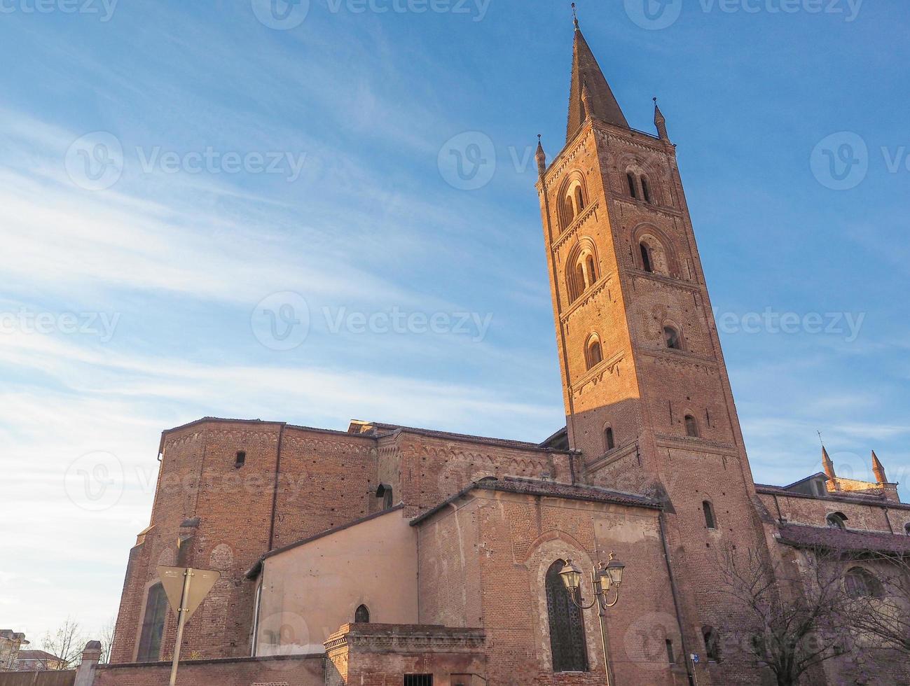 igreja de san domenico em chieri foto