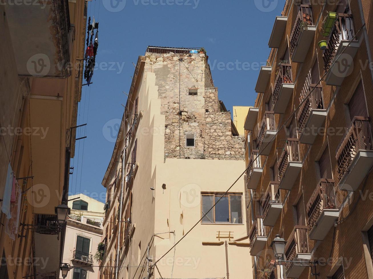 bairro castello em cagliari foto