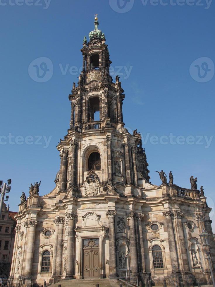 Hofkirche em Dresden foto