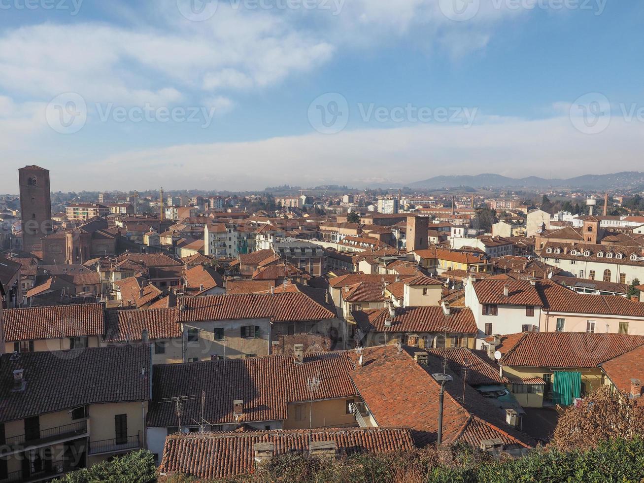 vista aérea chieri foto