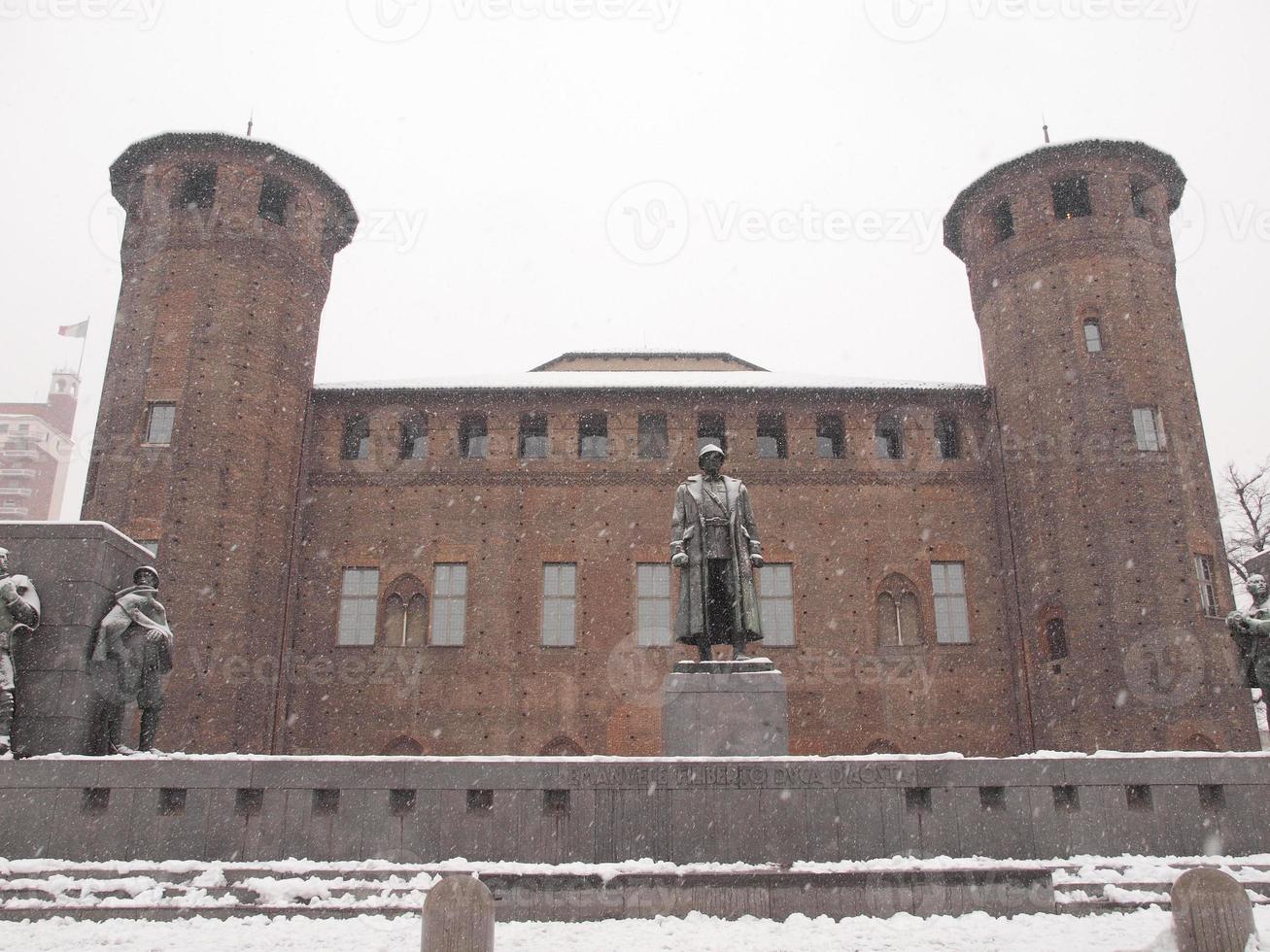 palazzo madama, turin foto