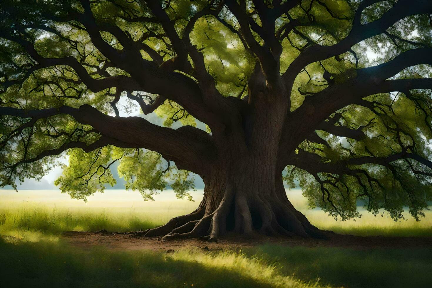 a árvore do vida de James Watson. gerado por IA foto