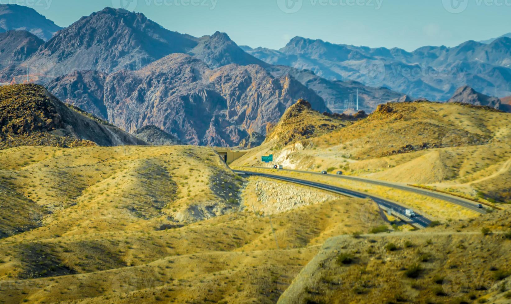 paisagem de red rock canyon perto de las vegas, nevada foto