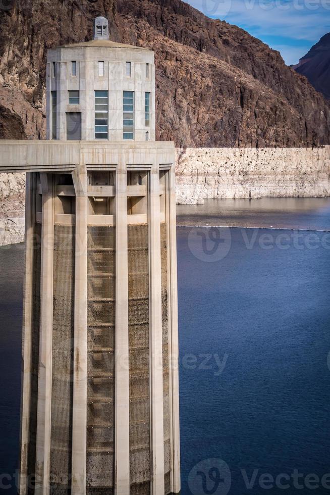 bem-vindo às vistas panorâmicas da barragem Hoover foto