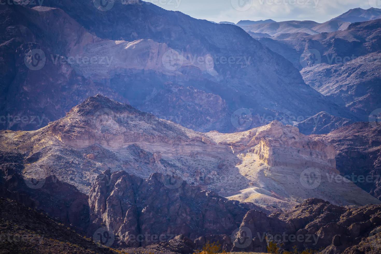 paisagem de red rock canyon perto de las vegas, nevada foto