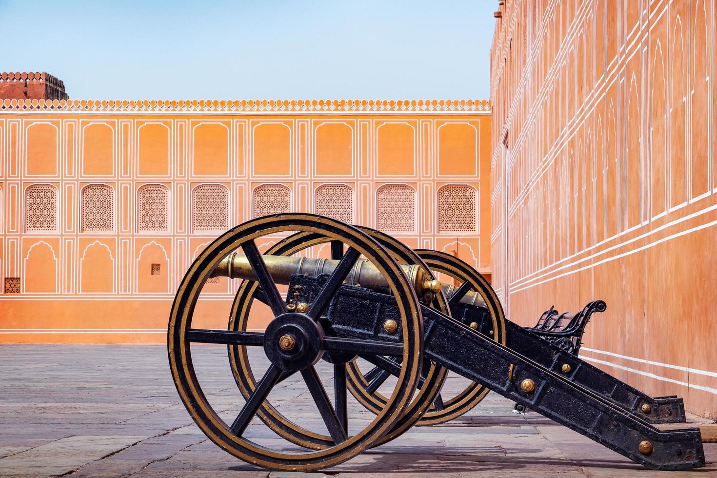 palácio da cidade de jaipur na cidade de jaipur foto