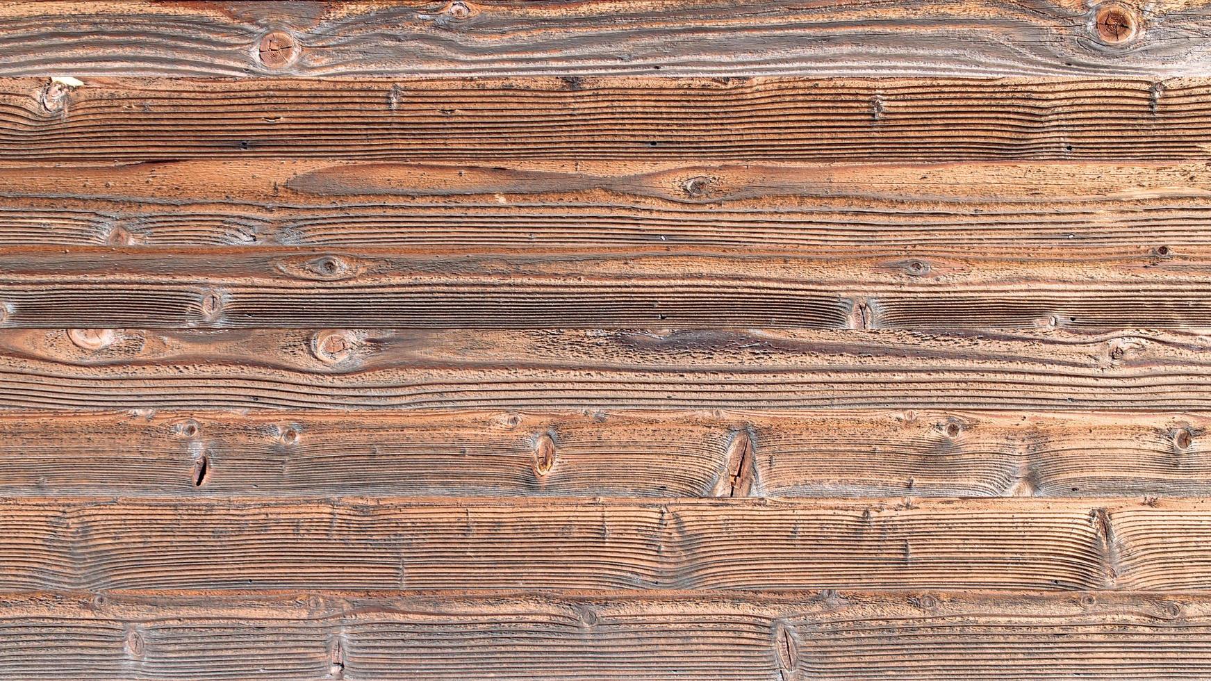 painel de prancha de madeira marrom. foto