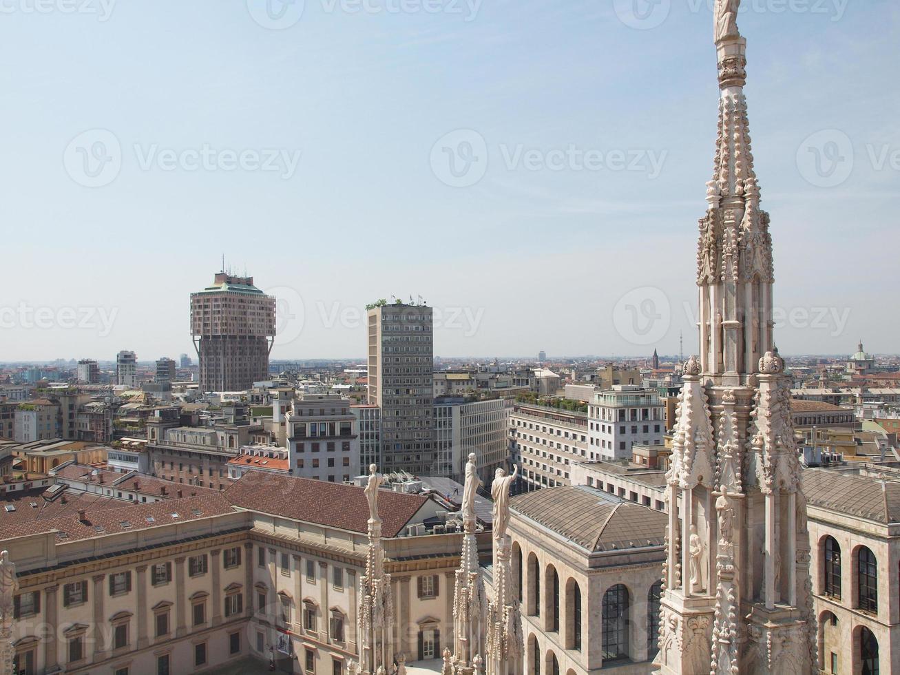 vista de milão foto