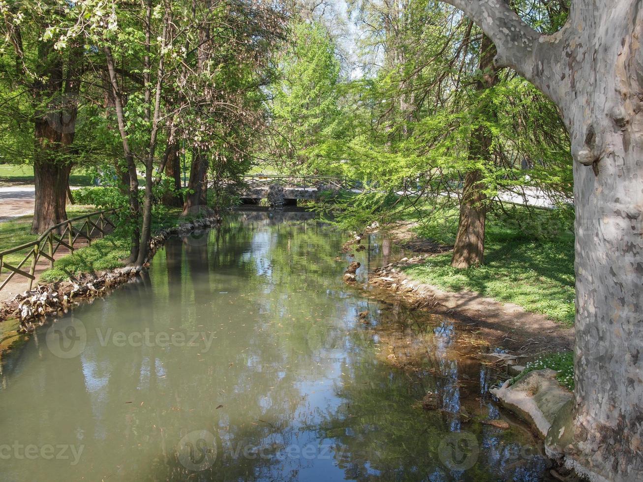 Parco Sempione em Milão foto