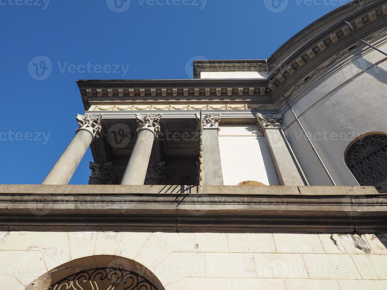 igreja de gran madre em turin foto