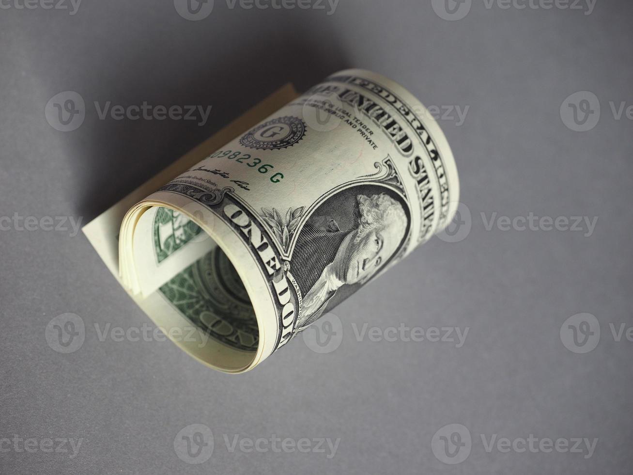 notas de dólar, estados unidos foto