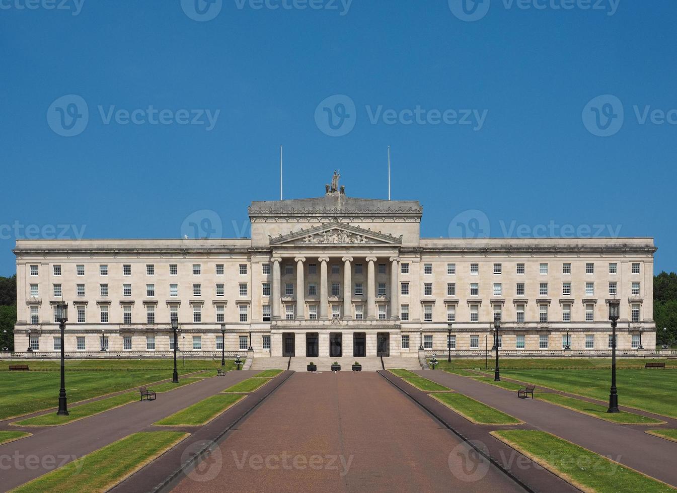 edifícios do parlamento de Stormont em Belfast foto