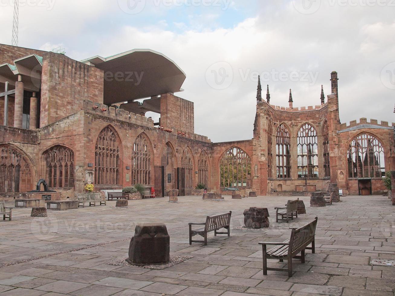ruínas da catedral de Coventry foto