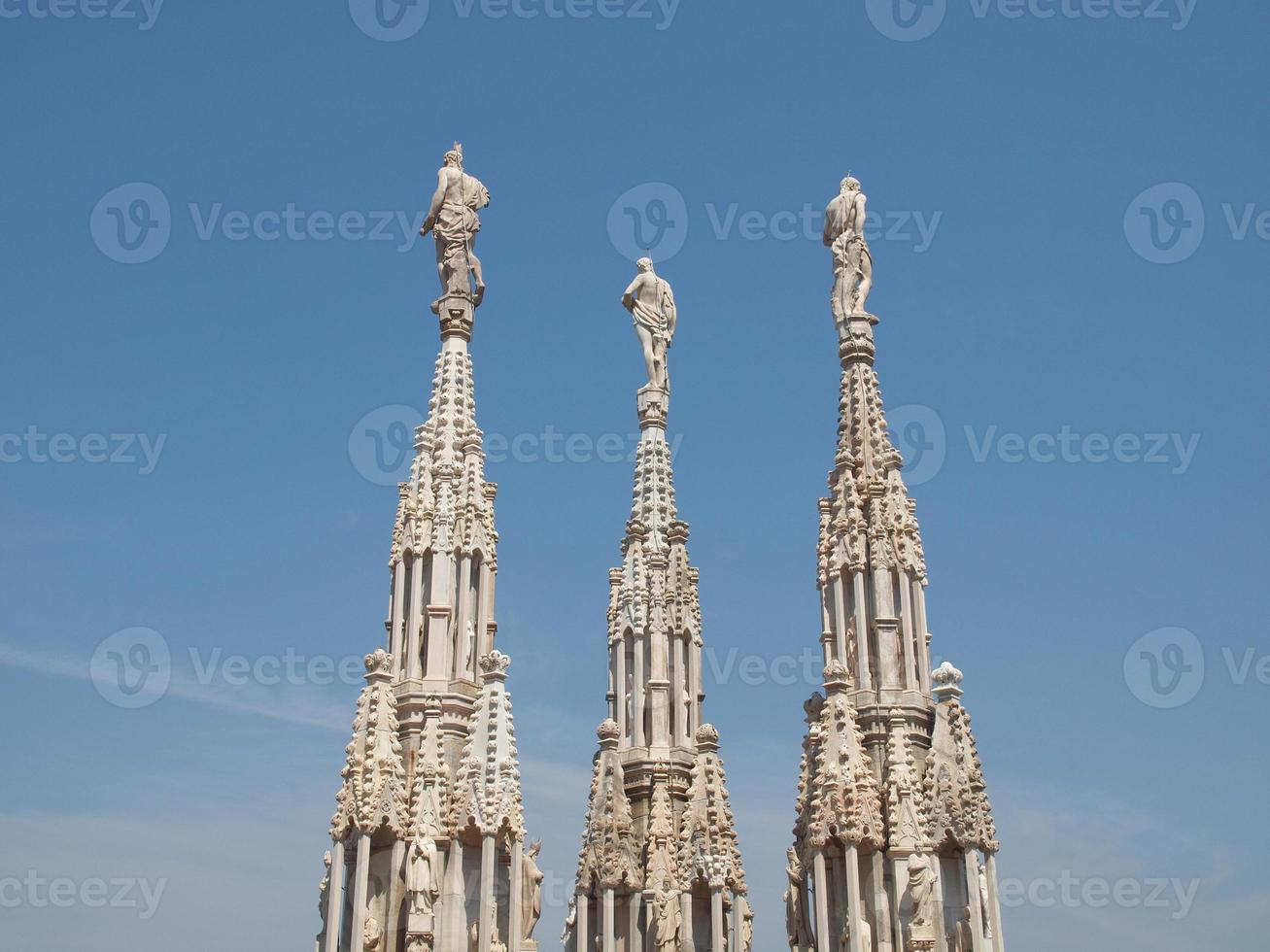 catedral duomo di milano milão foto