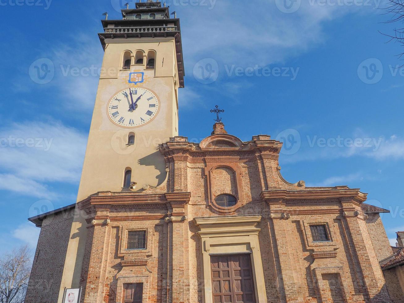 igreja de san giorgio em chieri foto