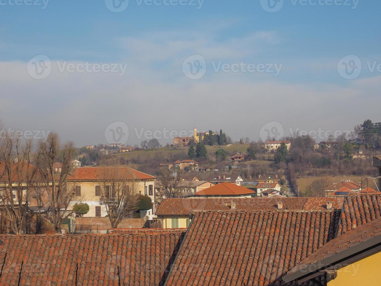 vista aérea chieri foto