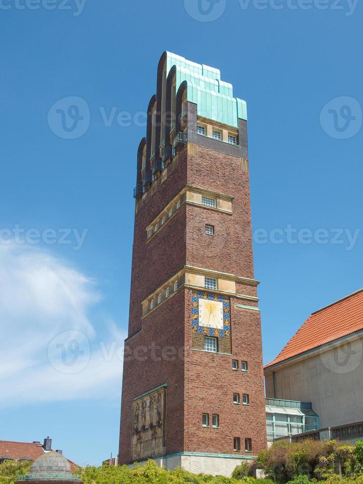 torre de casamento em darmstadt foto