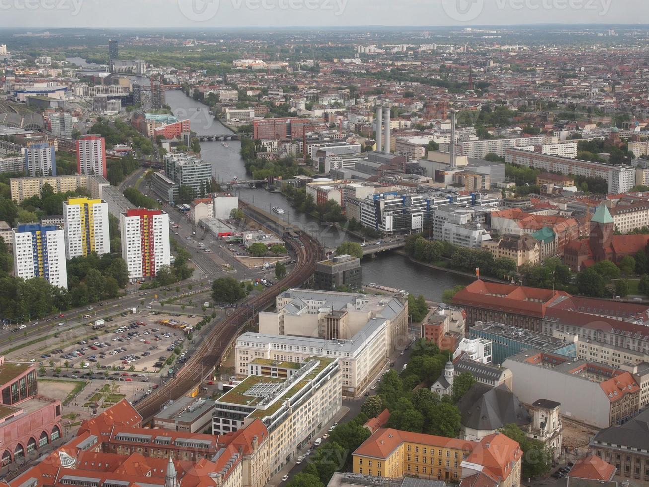 vista aérea de berlim foto