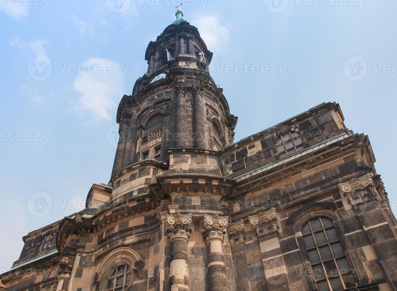 Kreuzkirche em Dresden foto