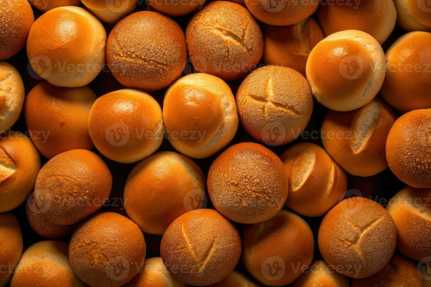 pães em a cozinha ai gerado foto