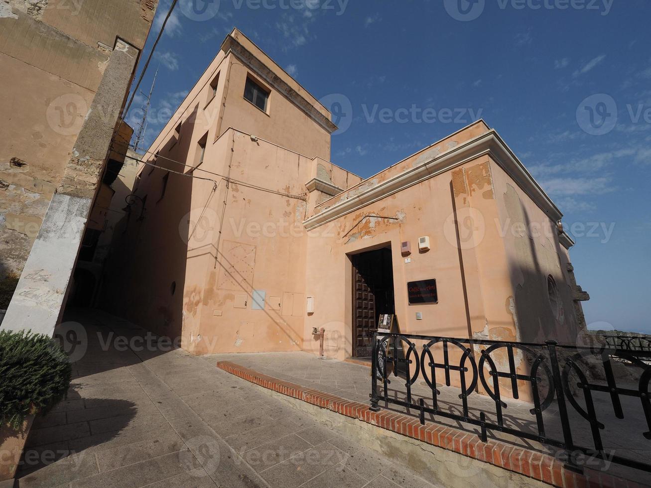 casteddu significa bairro do castelo em cagliari foto