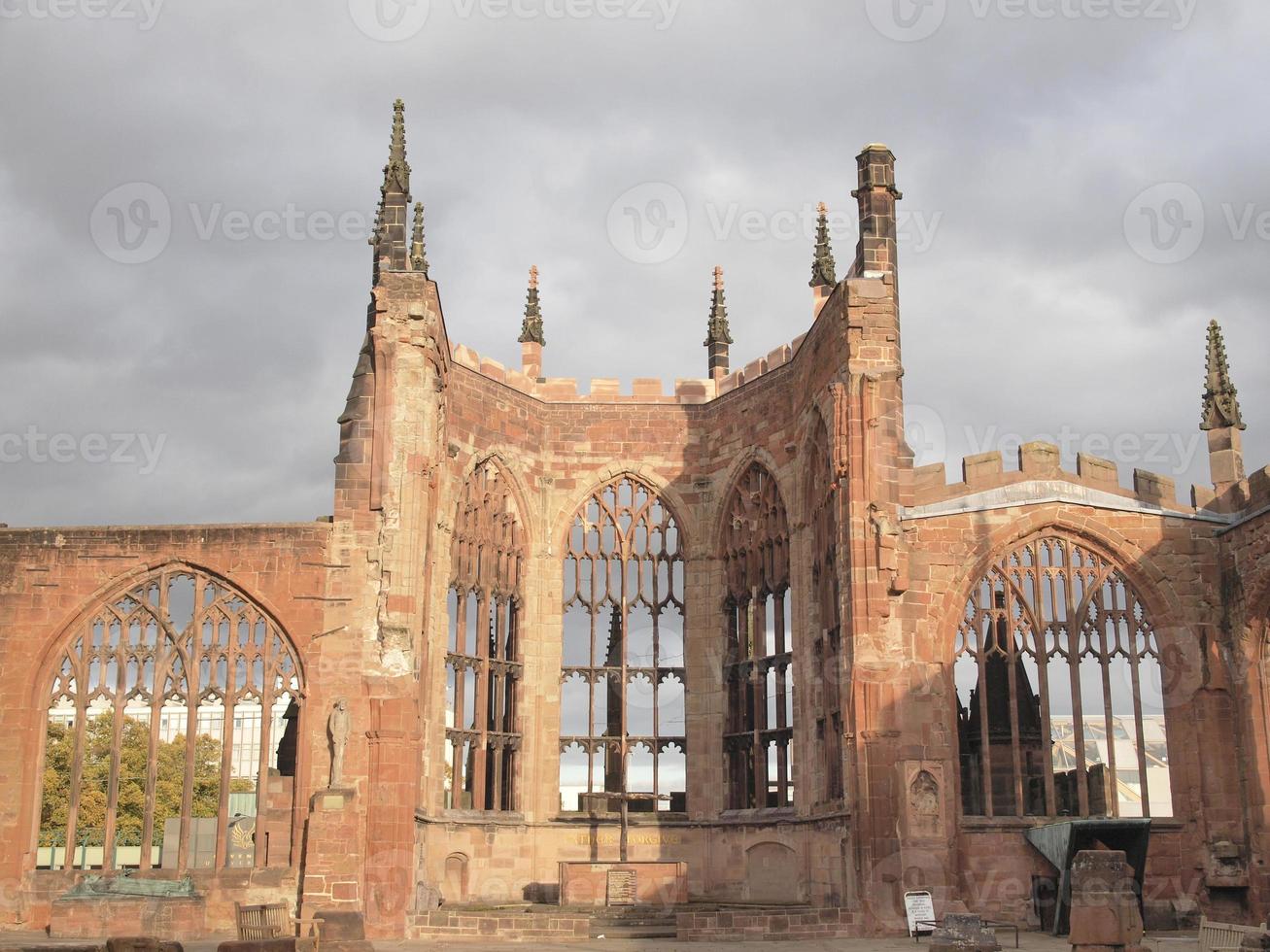 ruínas da catedral de Coventry foto