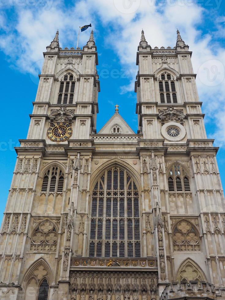 Igreja da Abadia de Westminster em Londres foto