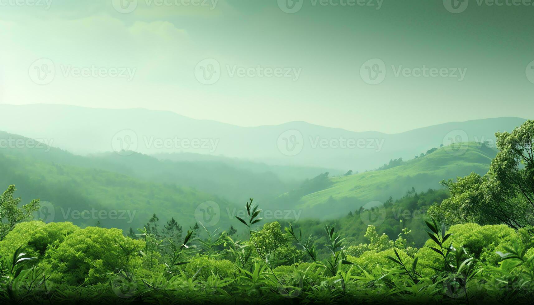 amarelo flores dentro uma vaso em uma verde fundo ai gerado foto