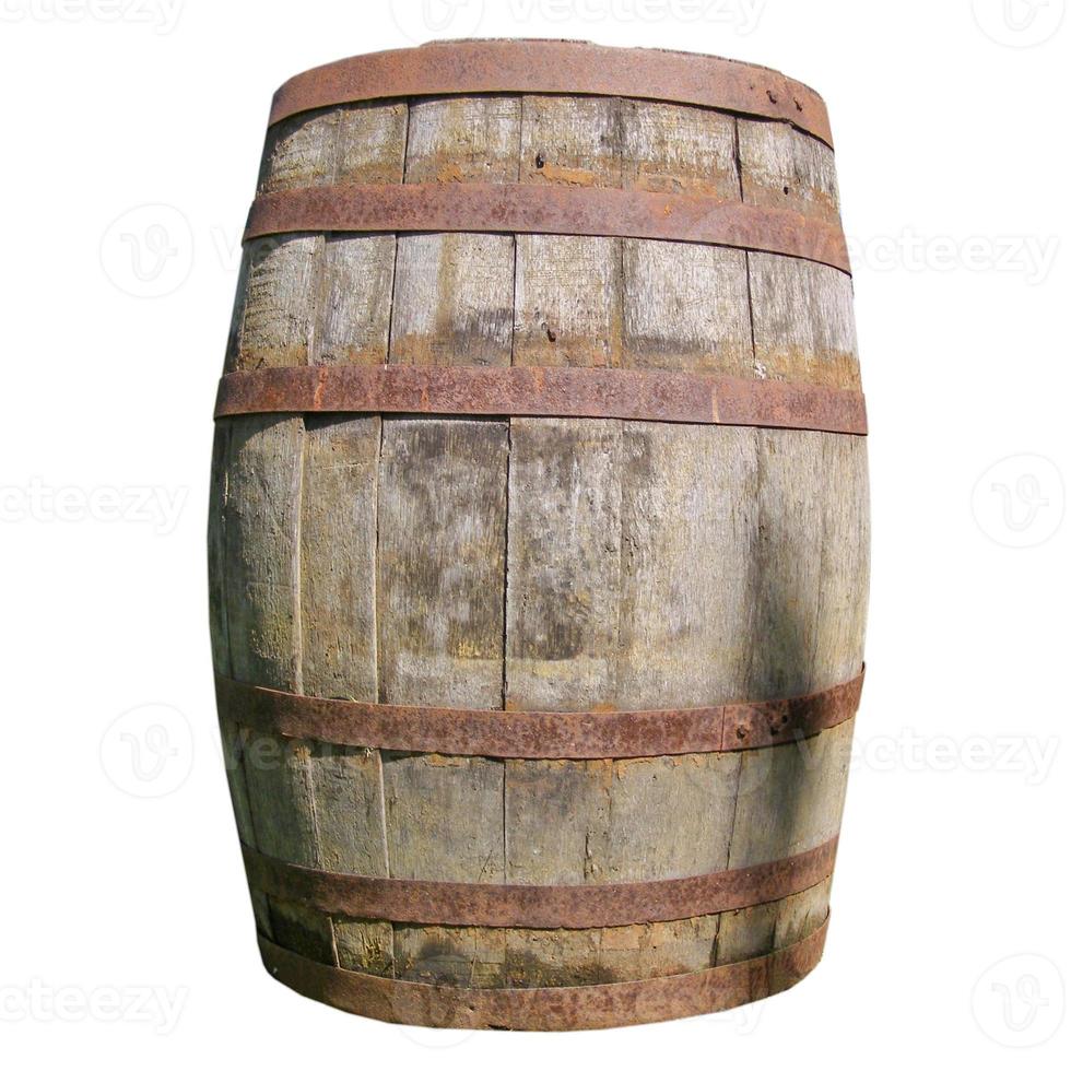 barril de madeira foto