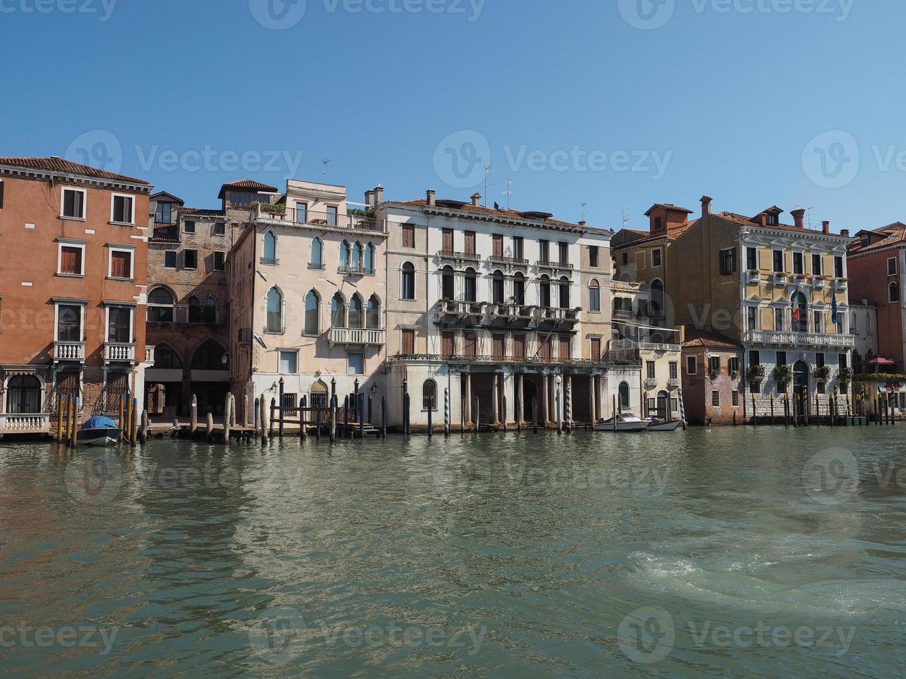 Canal Grande em Veneza foto