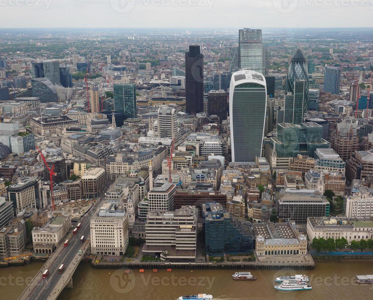 vista aérea de Londres foto