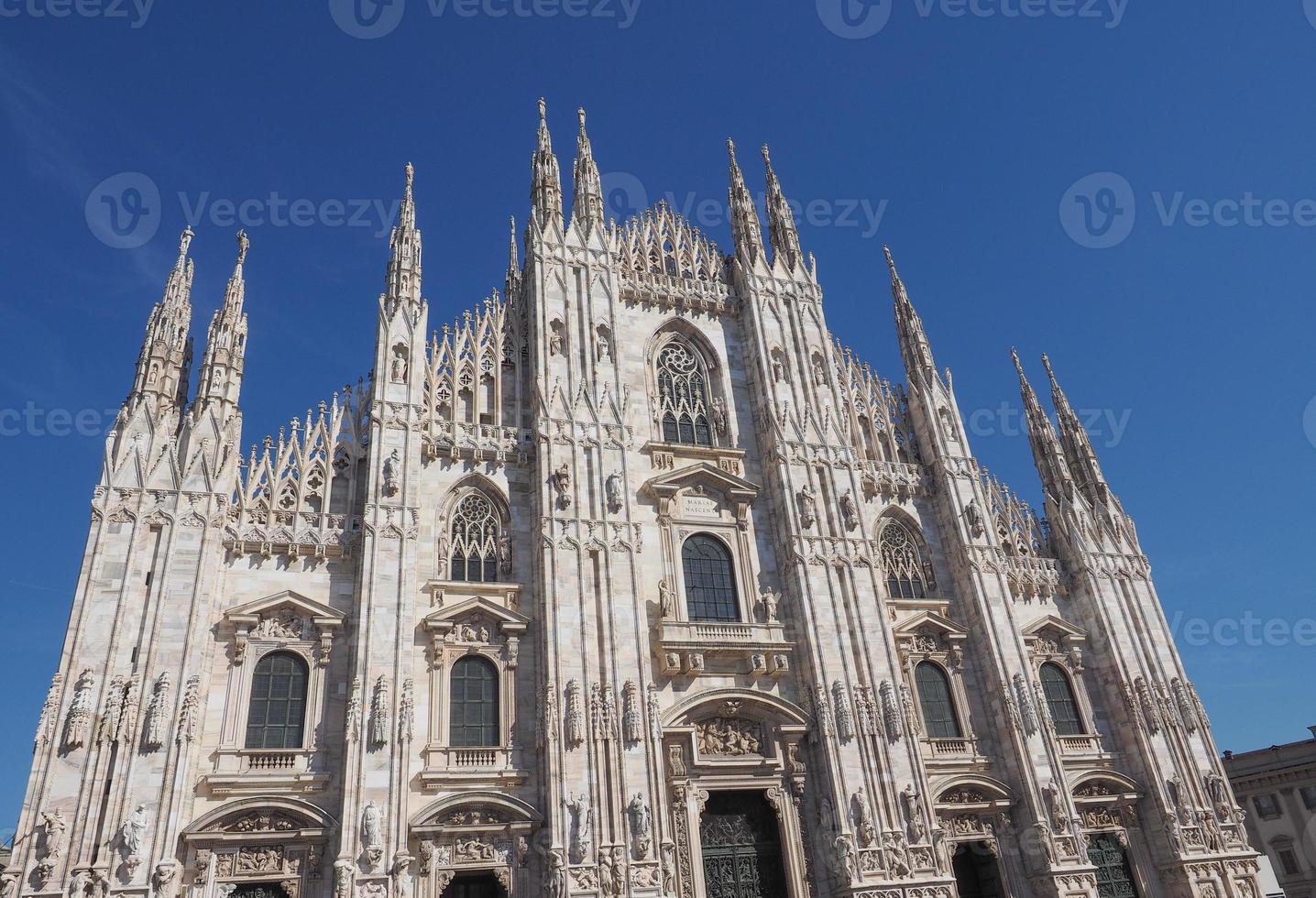 catedral duomo di milano milão foto