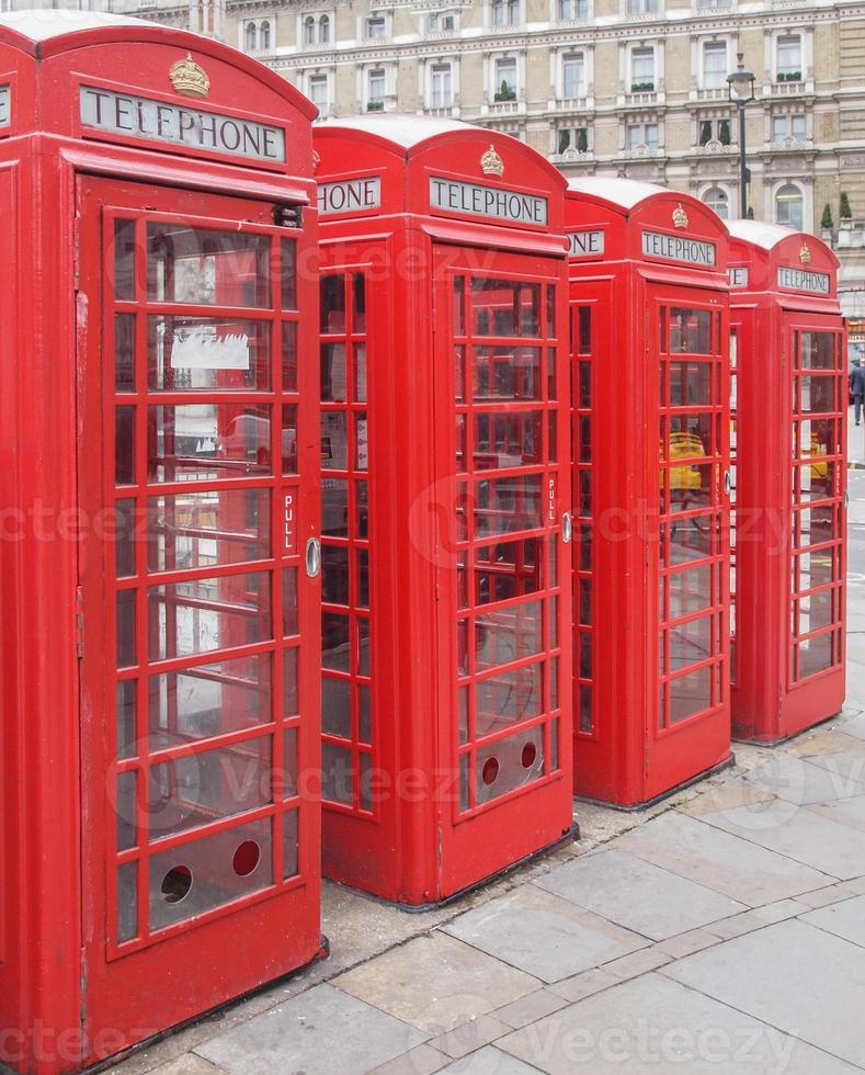 cabina telefônica de londres foto