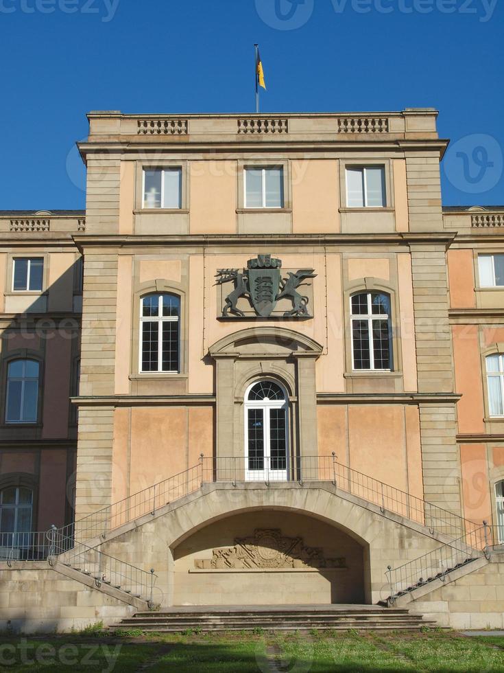 novo castelo de neues schloss, estugarda foto