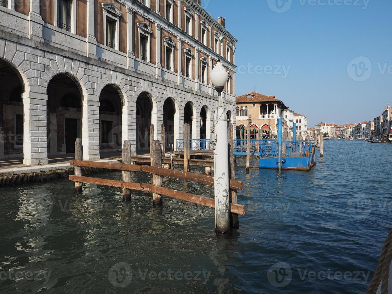 Canal Grande em Veneza foto